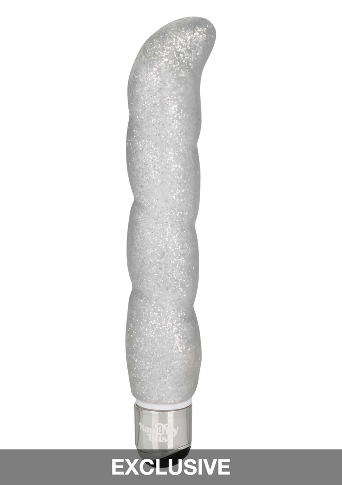 CalExotics Naughty Bits Screwnicorn Majestic G-spot Vibrator SILVER - 3