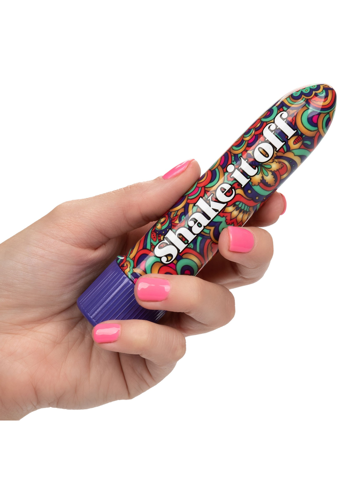 CalExotics Naughty Bits Shake It Off Powerful Mini Vibrator MULTICOLOR - 8