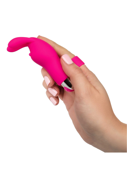 CalExotics Intimate Play Rechargeable Finger Bunny PINK - 7