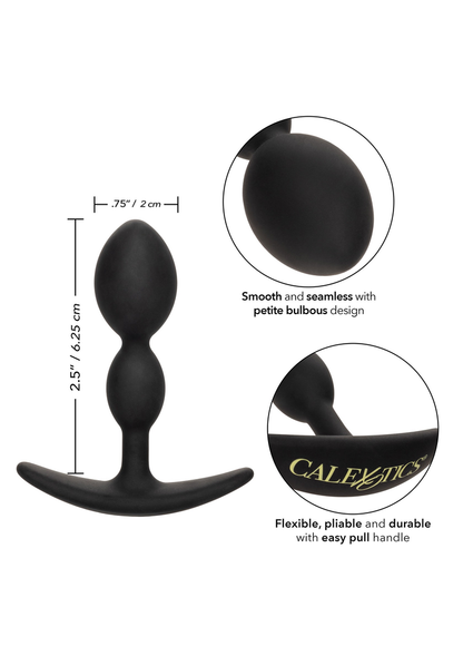 CalExotics Boundless 2X Teardrop Plug BLACK - 6