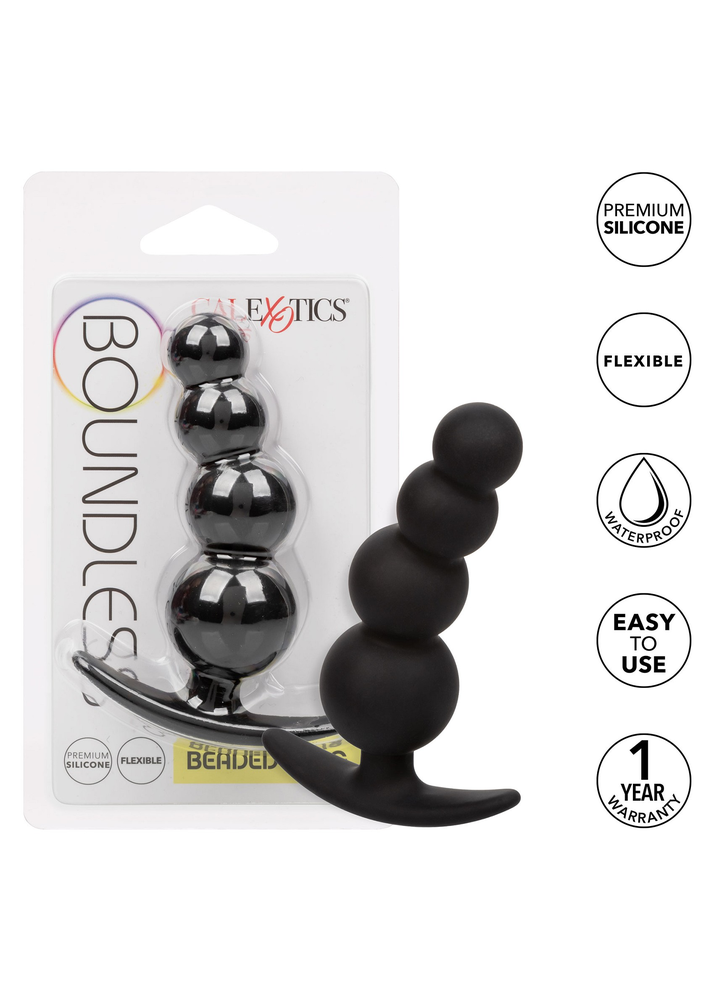 CalExotics Boundless Beaded Plug BLACK - 6