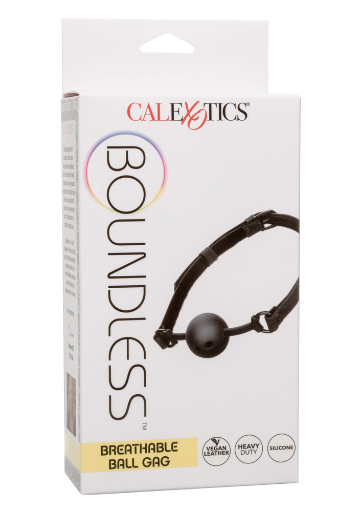 CalExotics Boundless Breathable Ball Gag BLACK - 0
