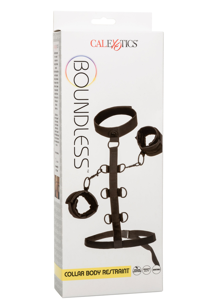 CalExotics Boundless Collar Body Restraint BLACK - 4