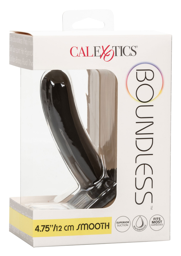 CalExotics Boundless 4.75”/12 cm Smooth BLACK - 2