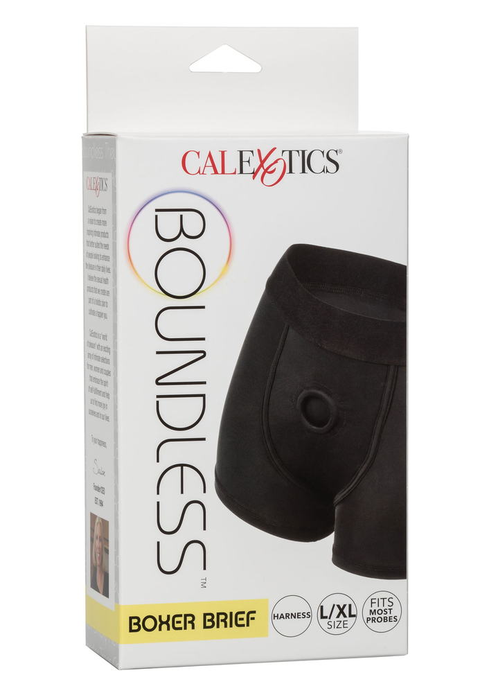 CalExotics Boundless Boxer Brief L/XL BLACK S/M - 2