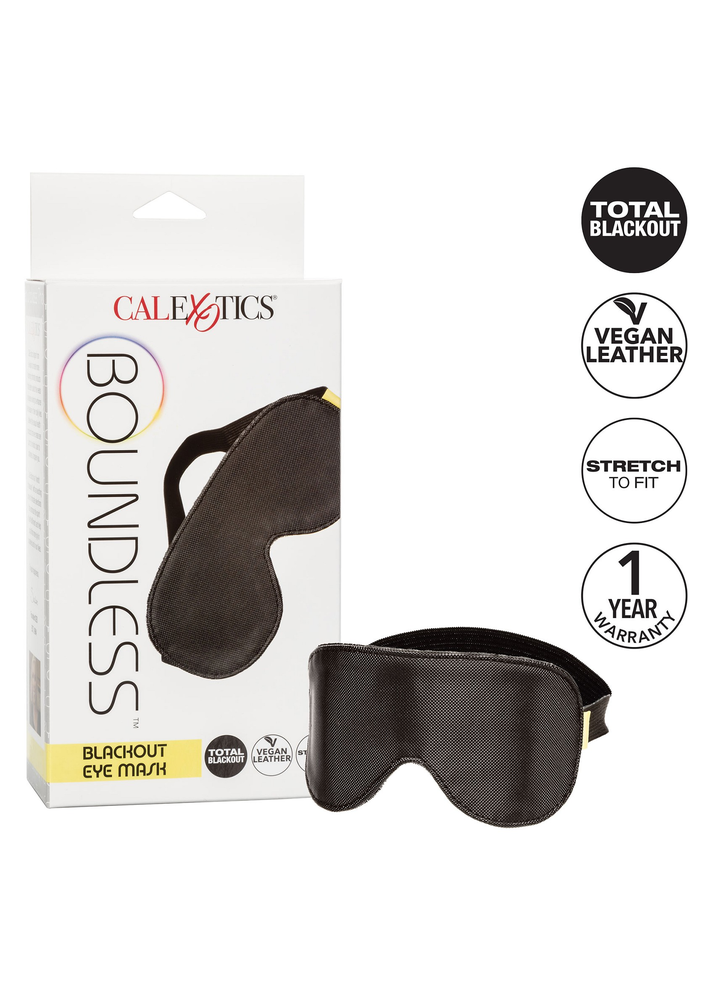 CalExotics Boundless Blackout Eye Mask BLACK - 0