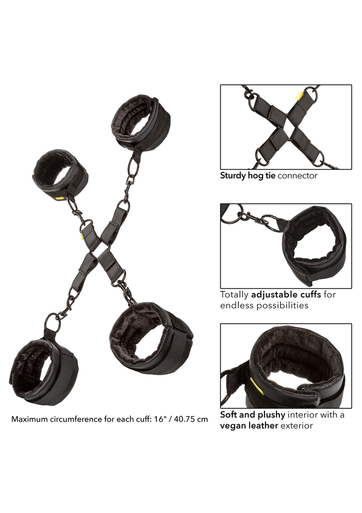 CalExotics Boundless Hog Tie BLACK - 6