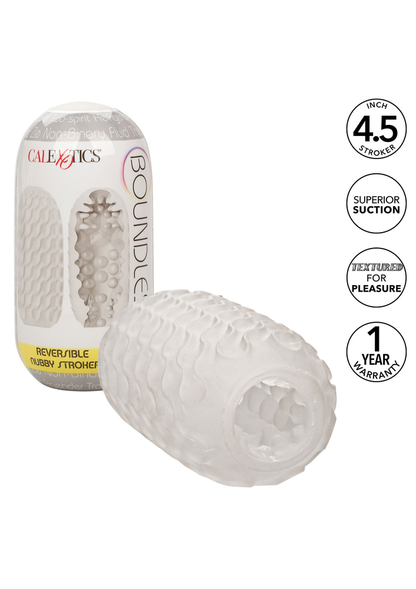 CalExotics Boundless Reversible Nubby Stroker TRANSPA - 7