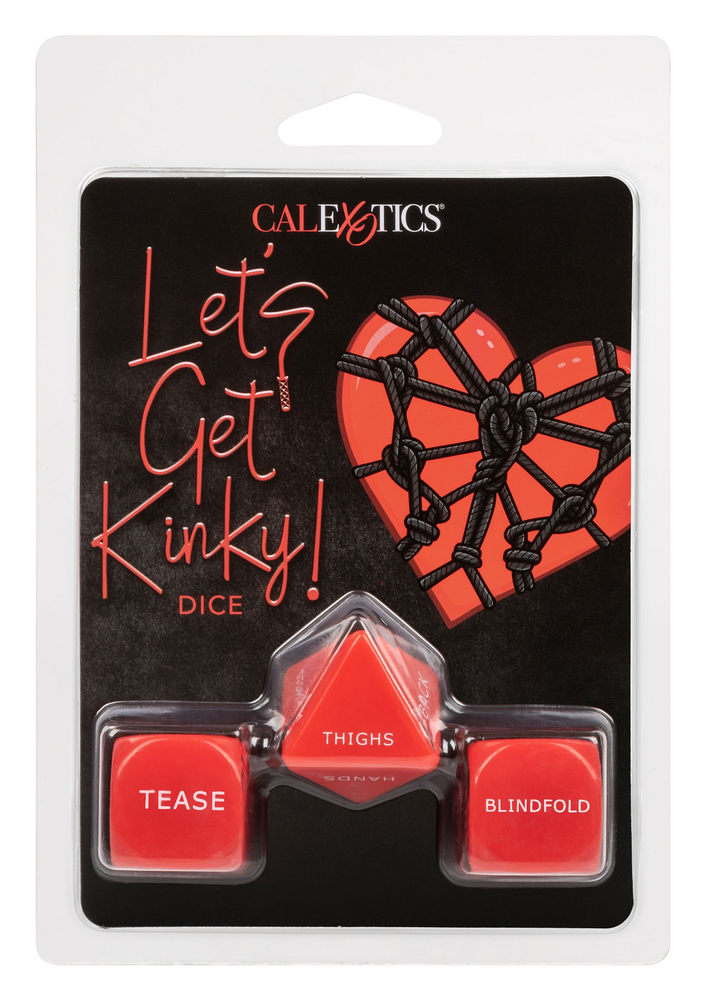 CalExotics Let’s Get Kinky Dice RED - 7