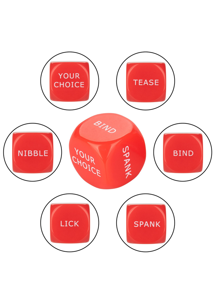 CalExotics Let’s Get Kinky Dice RED - 0