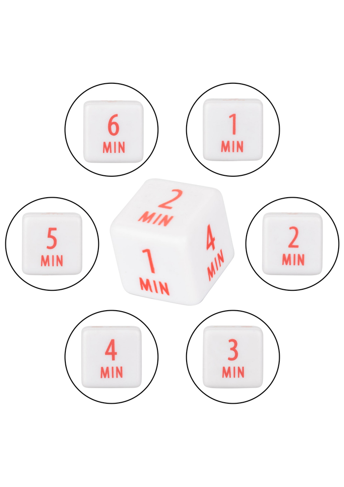 CalExotics Tempt & Tease Dice WHITE - 0