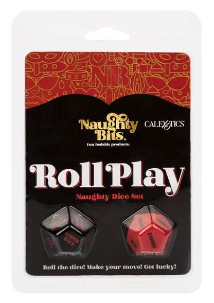 CalExotics Naughty Bits Roll Play Naughty Dice Set MULTICOLOR - 4