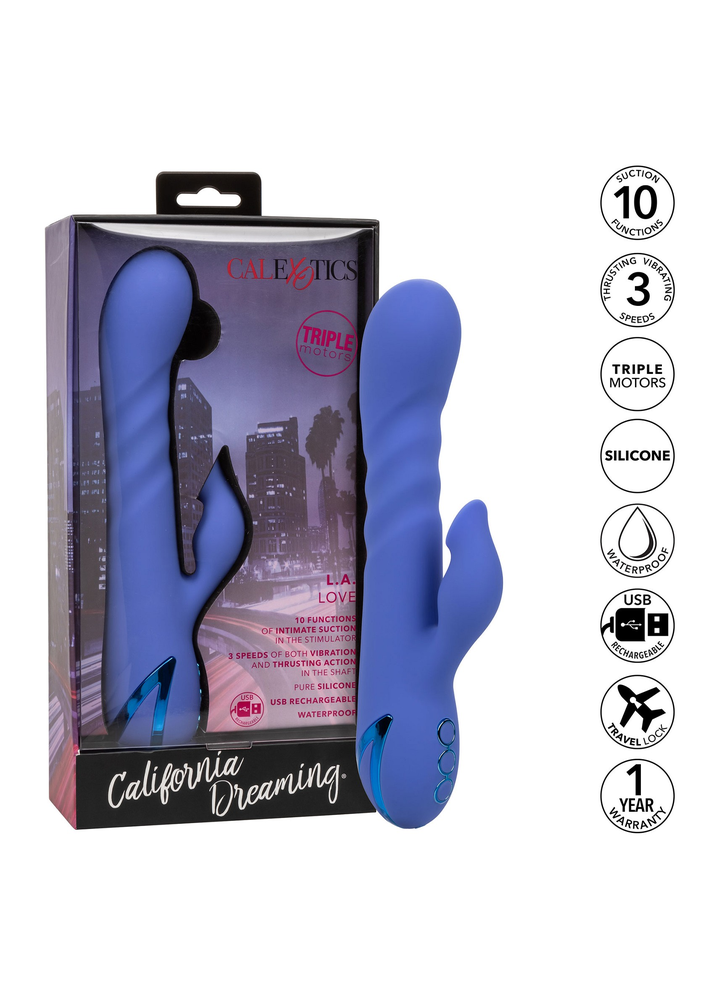 CalExotics California Dreaming L.A. Love BLUE - 11