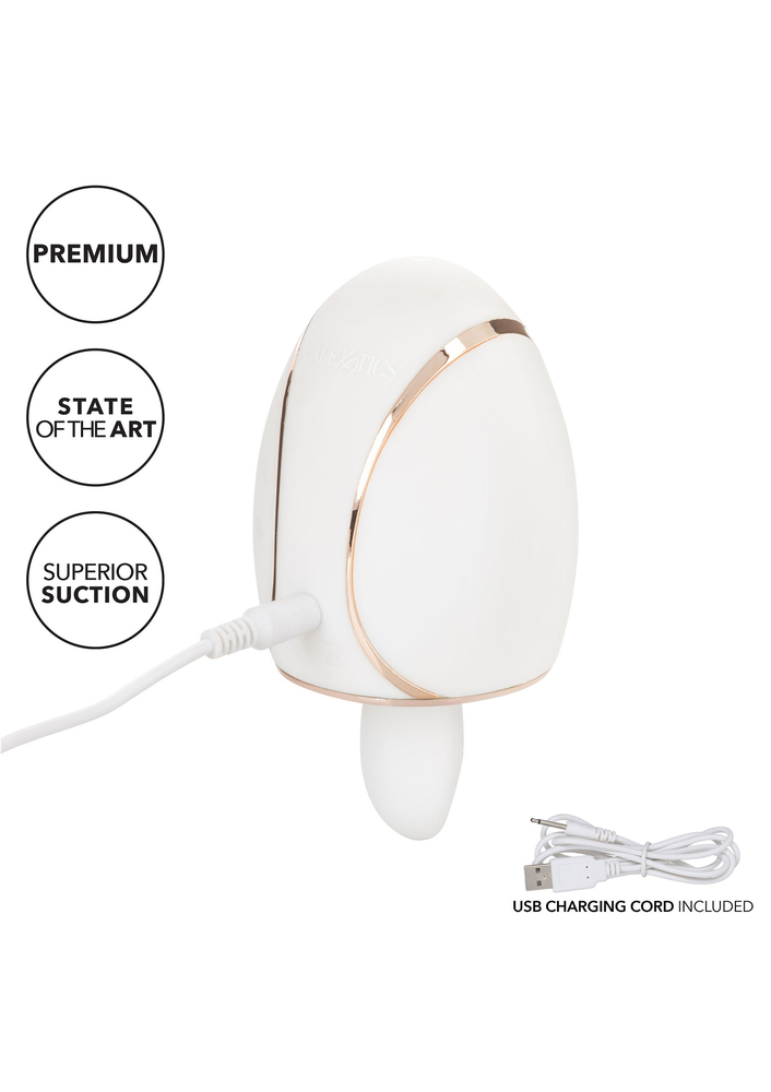 CalExotics Empowered Smart Pleasure Queen WHITE - 7