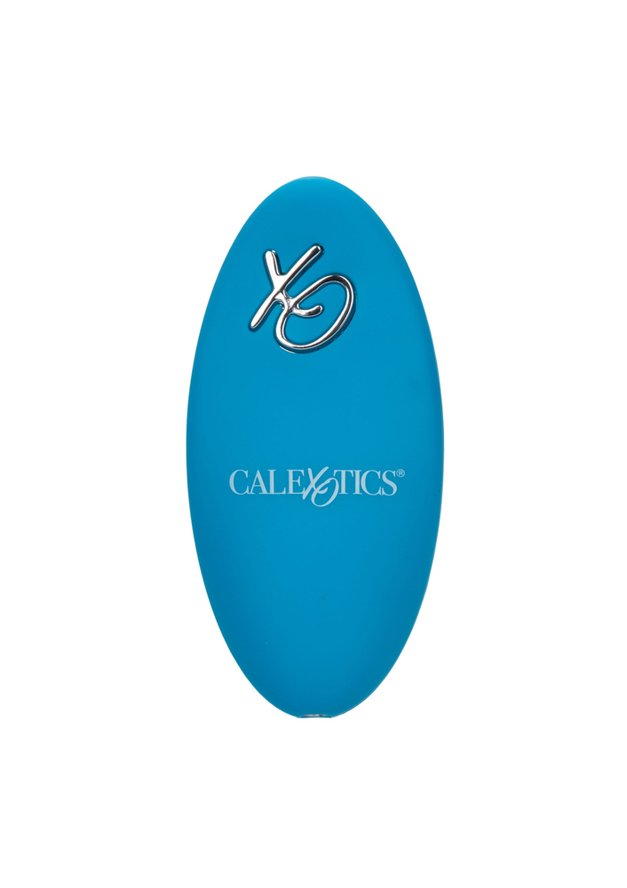 CalExotics Silicone Remote Pulsing Pleaser BLUE - 9