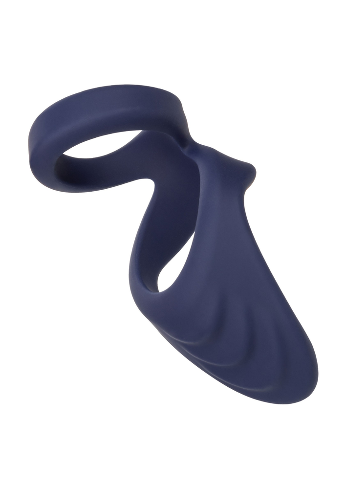 CalExotics Viceroy Perineum Dual Ring BLUE - 2