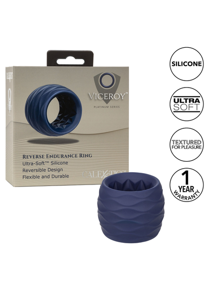 CalExotics Viceroy Reverse Endurance Ring BLUE - 6