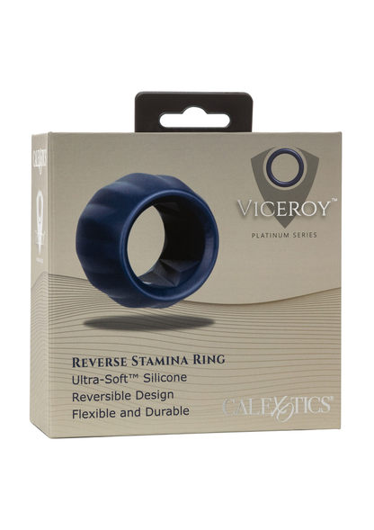 CalExotics Viceroy Reverse Stamina Ring BLUE - 5