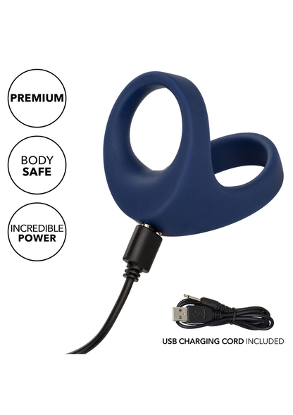 CalExotics Viceroy Rechargeable Max Dual Ring BLUE - 15
