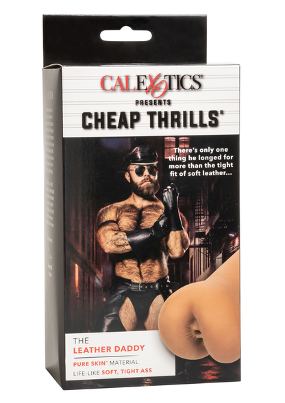 CalExotics Cheap Thrills The Leather Daddy CARAMEL - 6