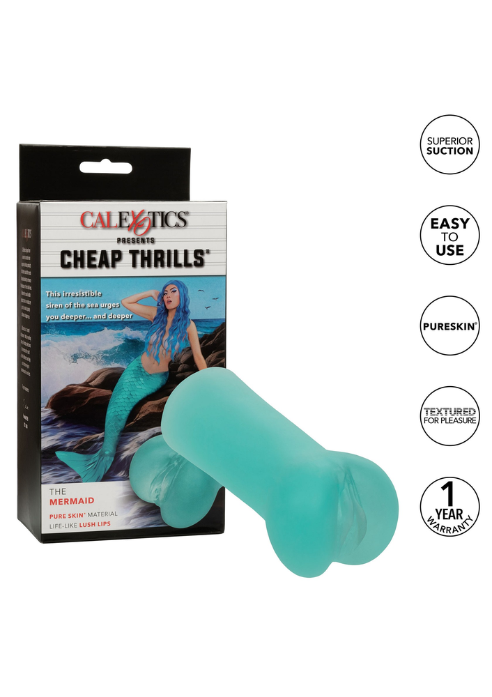 CalExotics Cheap Thrills The Mermaid AQUA - 263