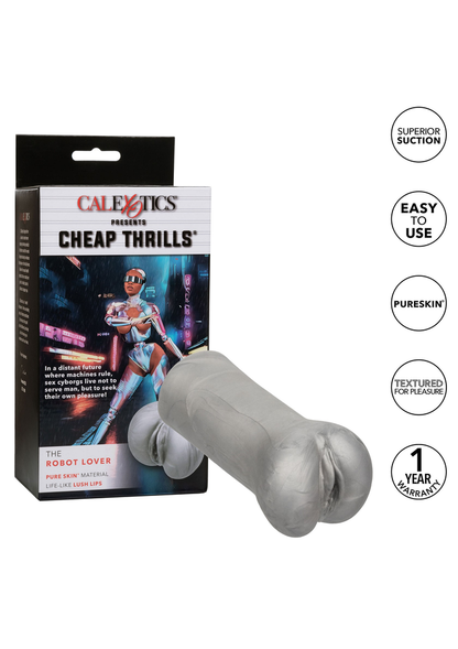 CalExotics Cheap Thrills The Robot Lover GREY - 299