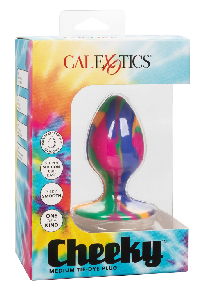 CalExotics Cheeky Medium Tie-Dye Plug MULTICOLOR - 7