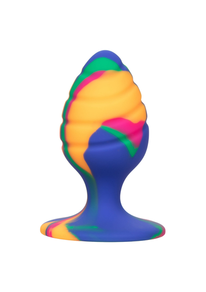 CalExotics Cheeky Medium Swirl Tie-Dye Plug MULTICOLOR - 4