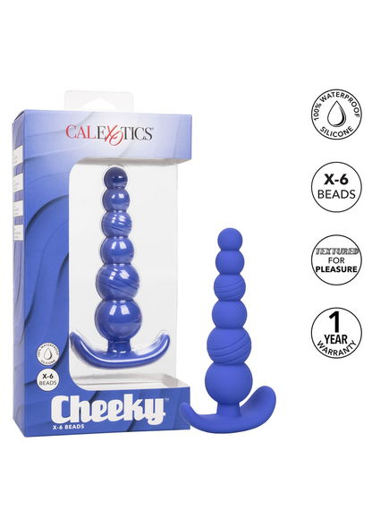 CalExotics Cheeky X-6 Beads PURPLE - 8