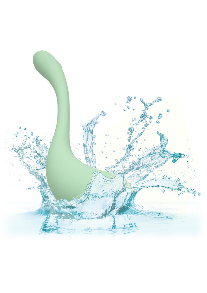 CalExotics Elle Liquid Silicone Wand GREEN - 3