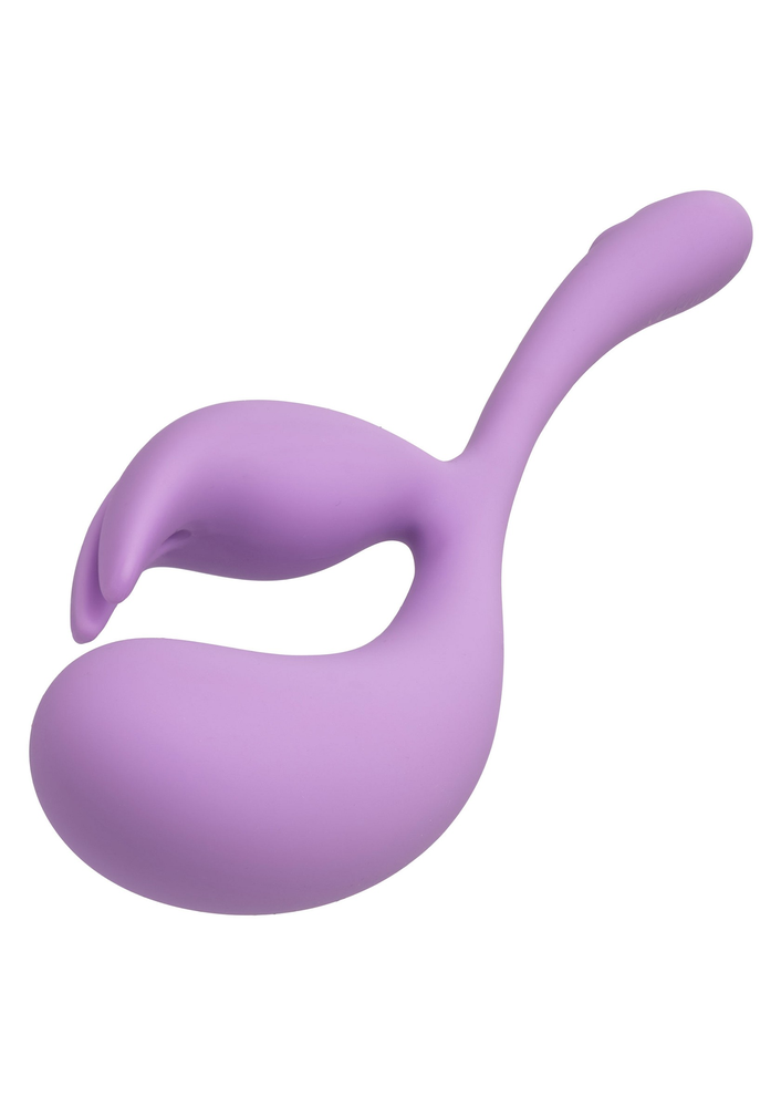 CalExotics Elle Liquid Silicone Dual Flicker PURPLE - 3