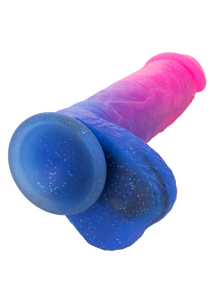 CalExotics Naughty Bits Ombré Hombre XL Vibrating Dildo PINK - 13