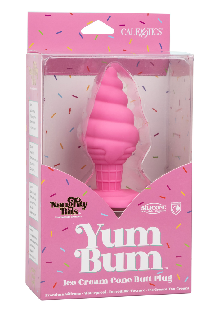 Yum Bum Ice Cone Butt Plug PINK - 0