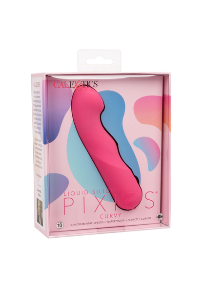 CalExotics Liquid Silicone Pixies Curvy PINK - 6