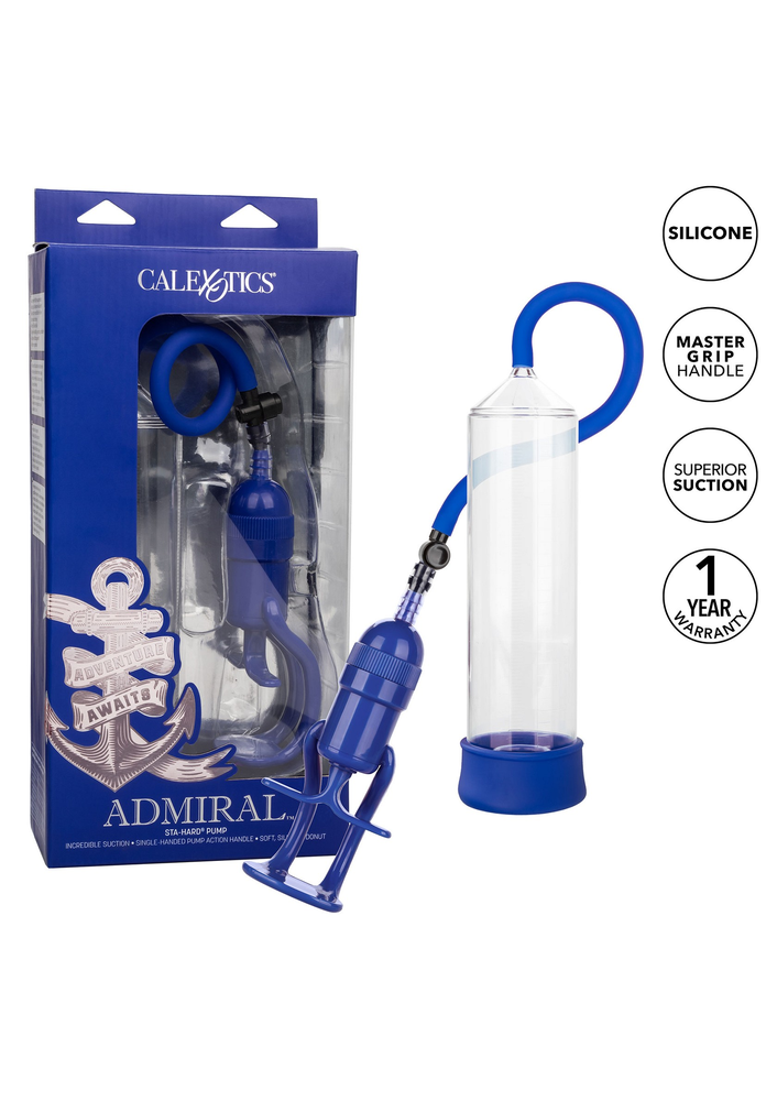 CalExotics Admiral Sta-Hard Pump BLUE - 0