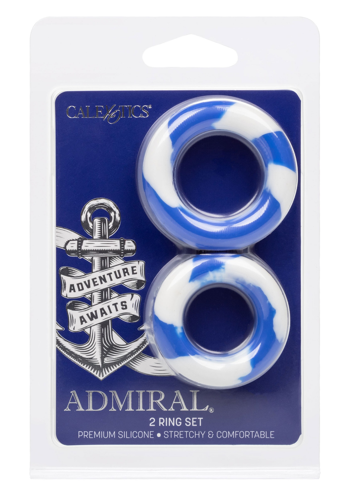 CalExotics Admiral 2 Ring Set BLUE - 5