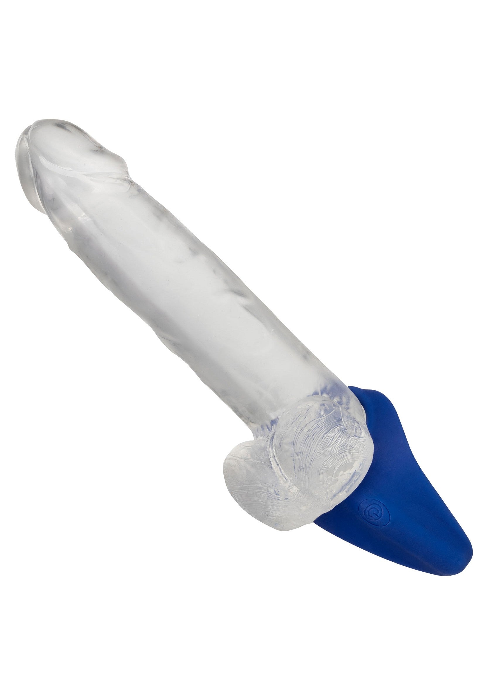 CalExotics Admiral Liquid Silicone Vibrating Perineum Massager & Ring BLUE - 8