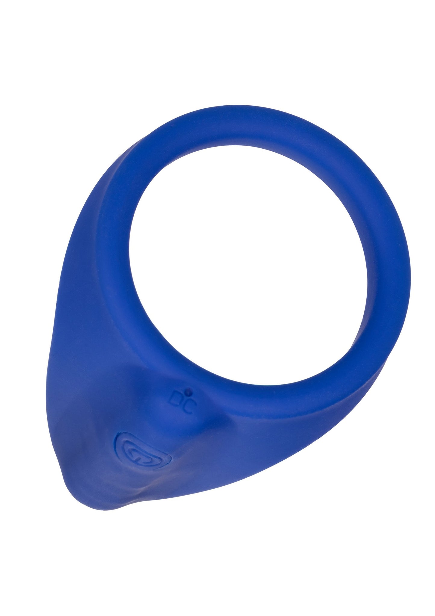 CalExotics Admiral Liquid Silicone Vibrating Perineum Massager & Ring BLUE - 3