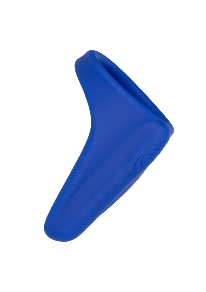CalExotics Admiral Liquid Silicone Vibrating Perineum Massager & Ring BLUE - 15