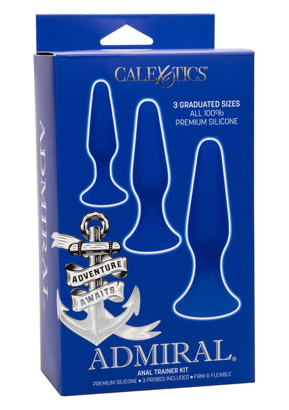 CalExotics Admiral Anal Trainer Kit BLUE - 5