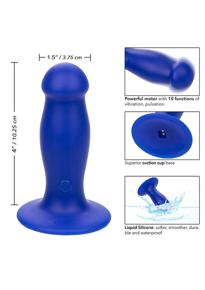 CalExotics Admiral Liquid Silicone First Mate BLUE - 0