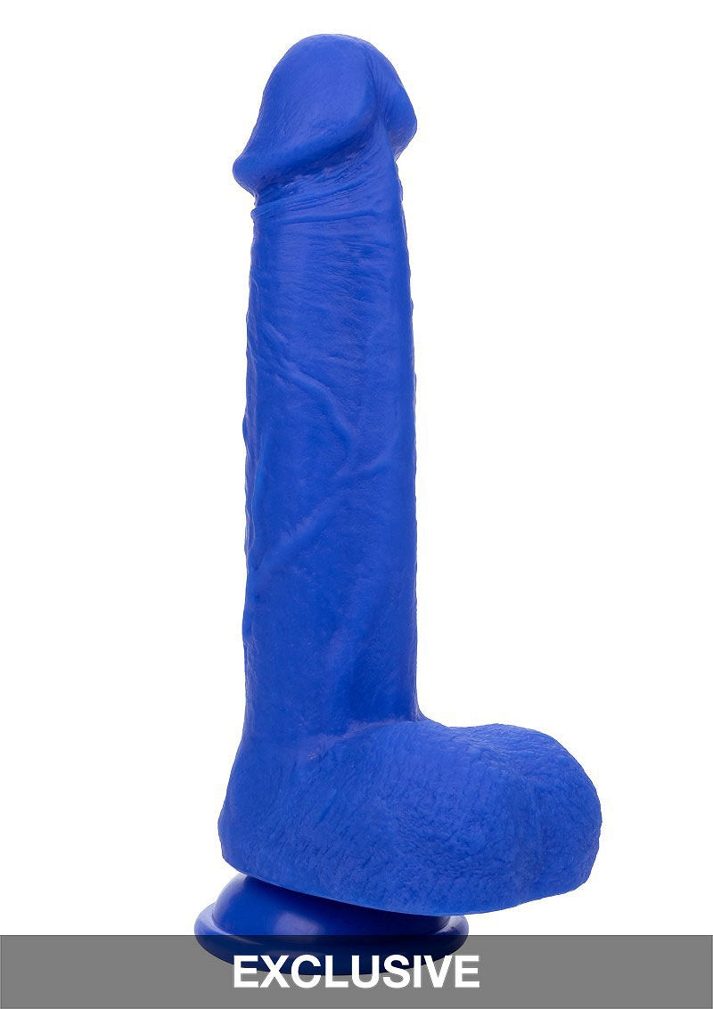 CalExotics Admiral 8” Vibrating Captain BLUE - 6