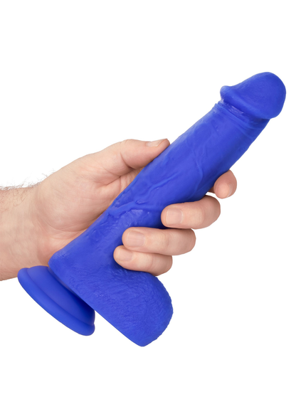 CalExotics Admiral 8” Vibrating Captain BLUE - 427