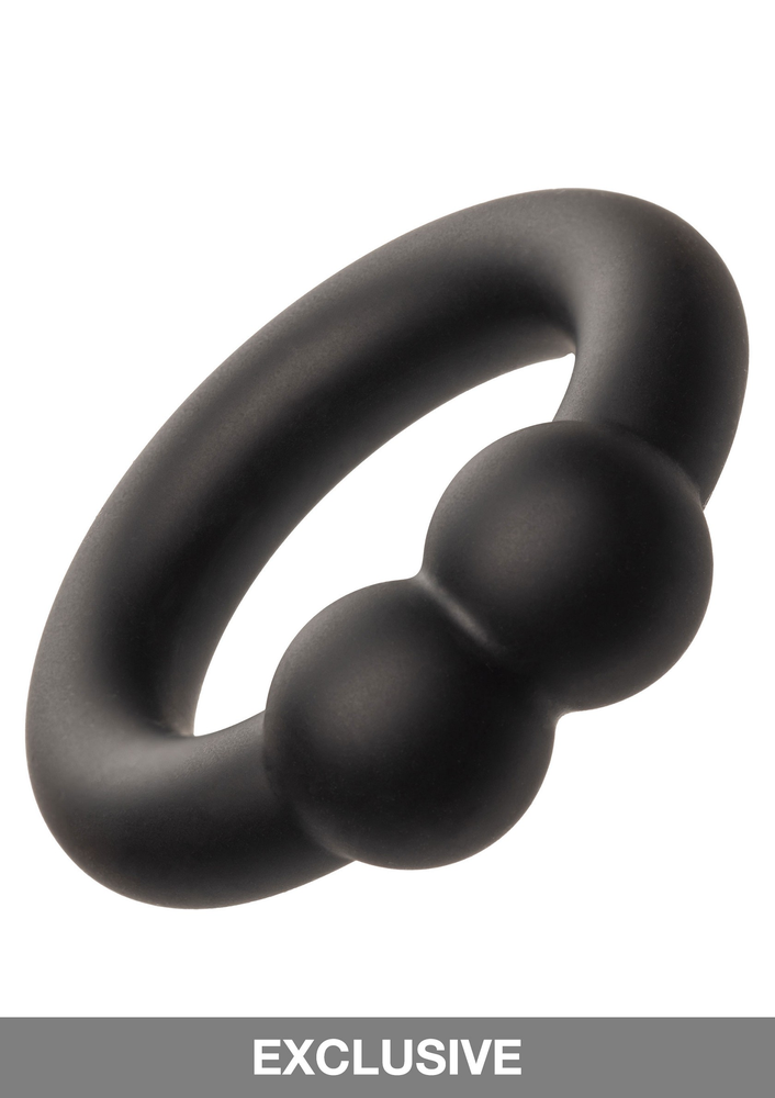 CalExotics Alpha Liquid Silicone Muscle Ring BLACK - 2