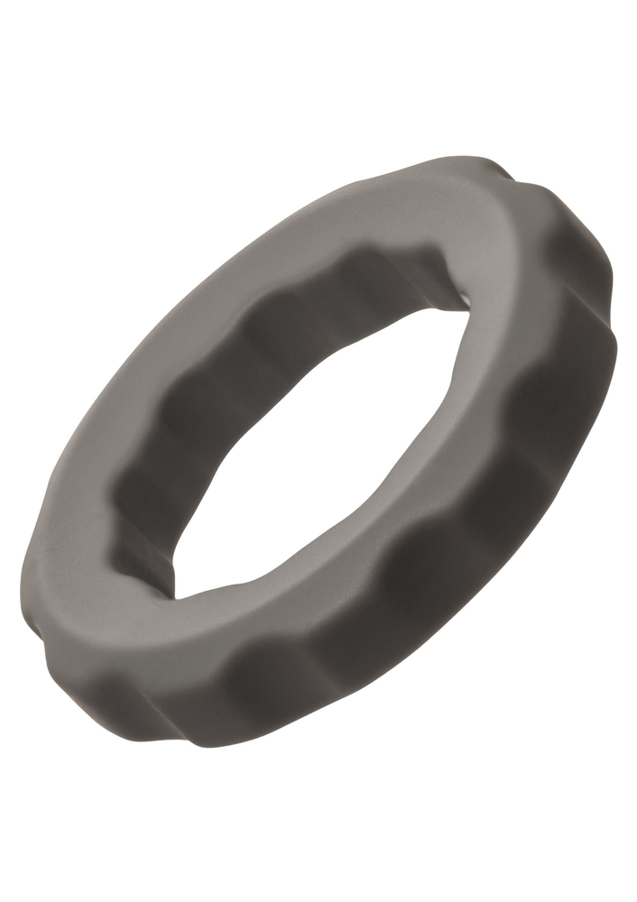 CalExotics Alpha Liquid Silicone Erect Ring GREY - 0