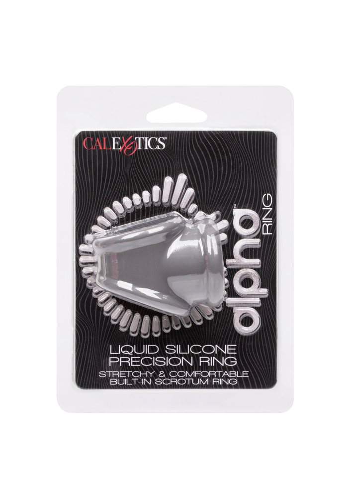 CalExotics Alpha Liquid Silicone Precision Ring GREY - 7