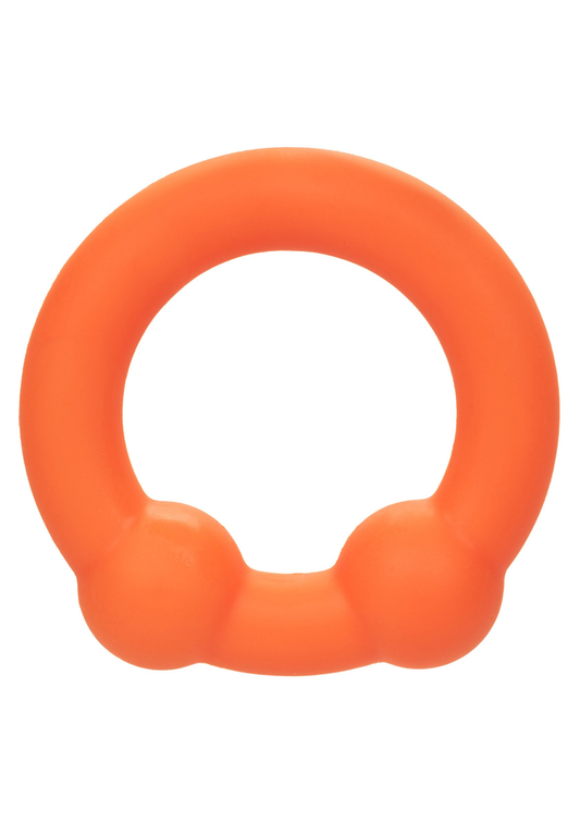 CalExotics Alpha Liquid Silicone Dual Ball Ring