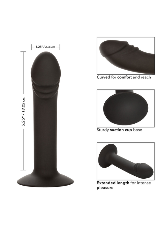 CalExotics Silicone Curved Anal Stud