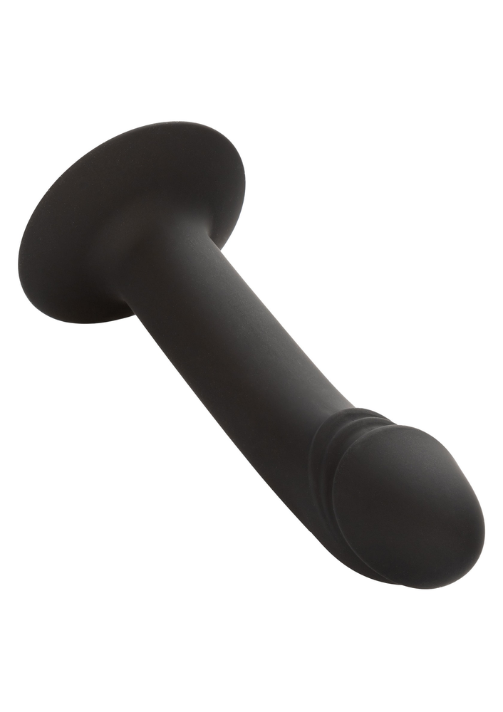 CalExotics Silicone Curved Anal Stud BLACK - 5