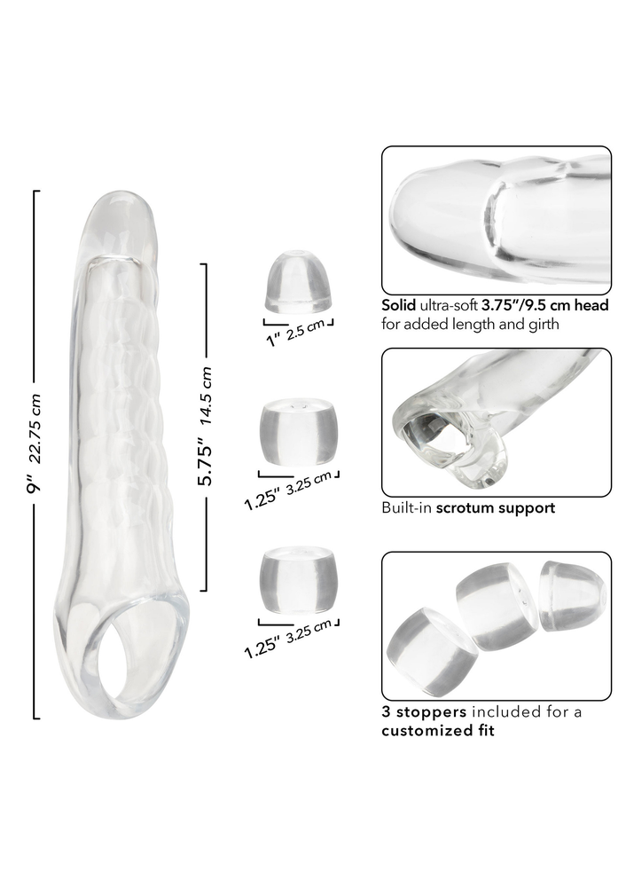 CalExotics Performance Maxx Clear Extension Kit TRANSPA - 1